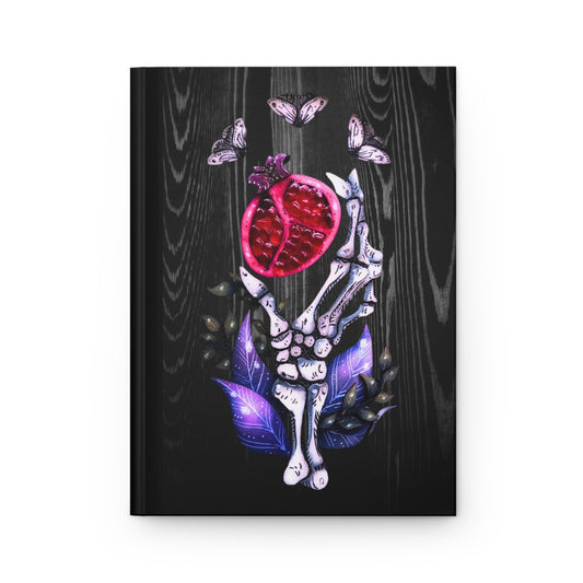 Skelly Hand & Pomegranate Hardcover A5 Journal