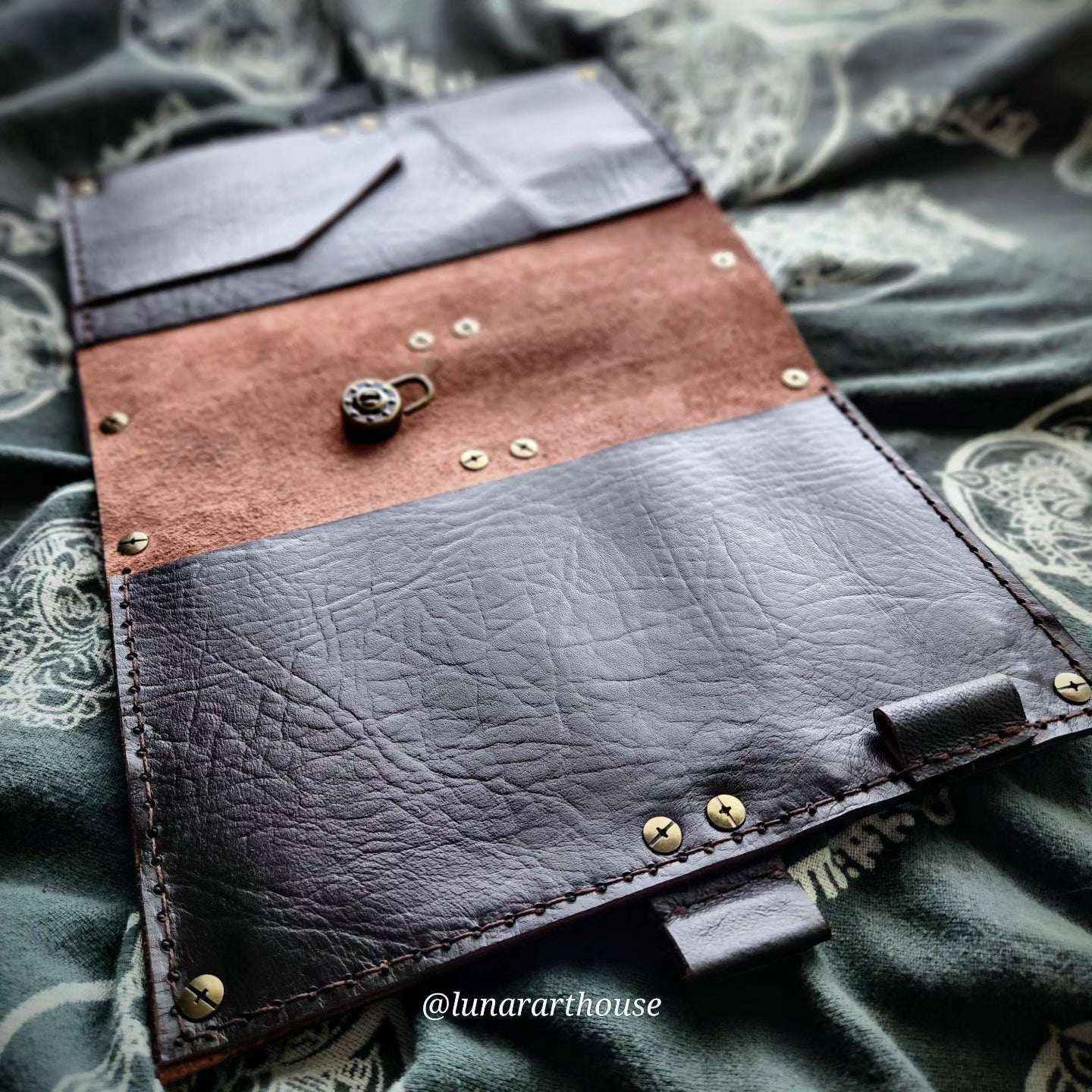Sunflower Skull Hidden Key Journal Made to Order