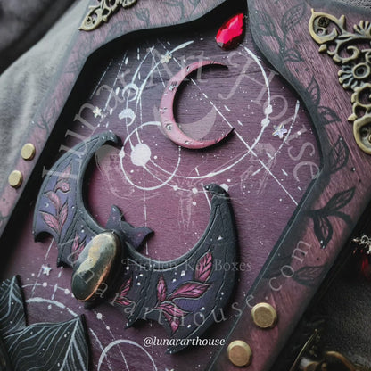 Bat Hidden Key Journal Made to Order