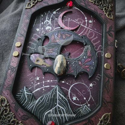 Bat Hidden Key Journal Made to Order