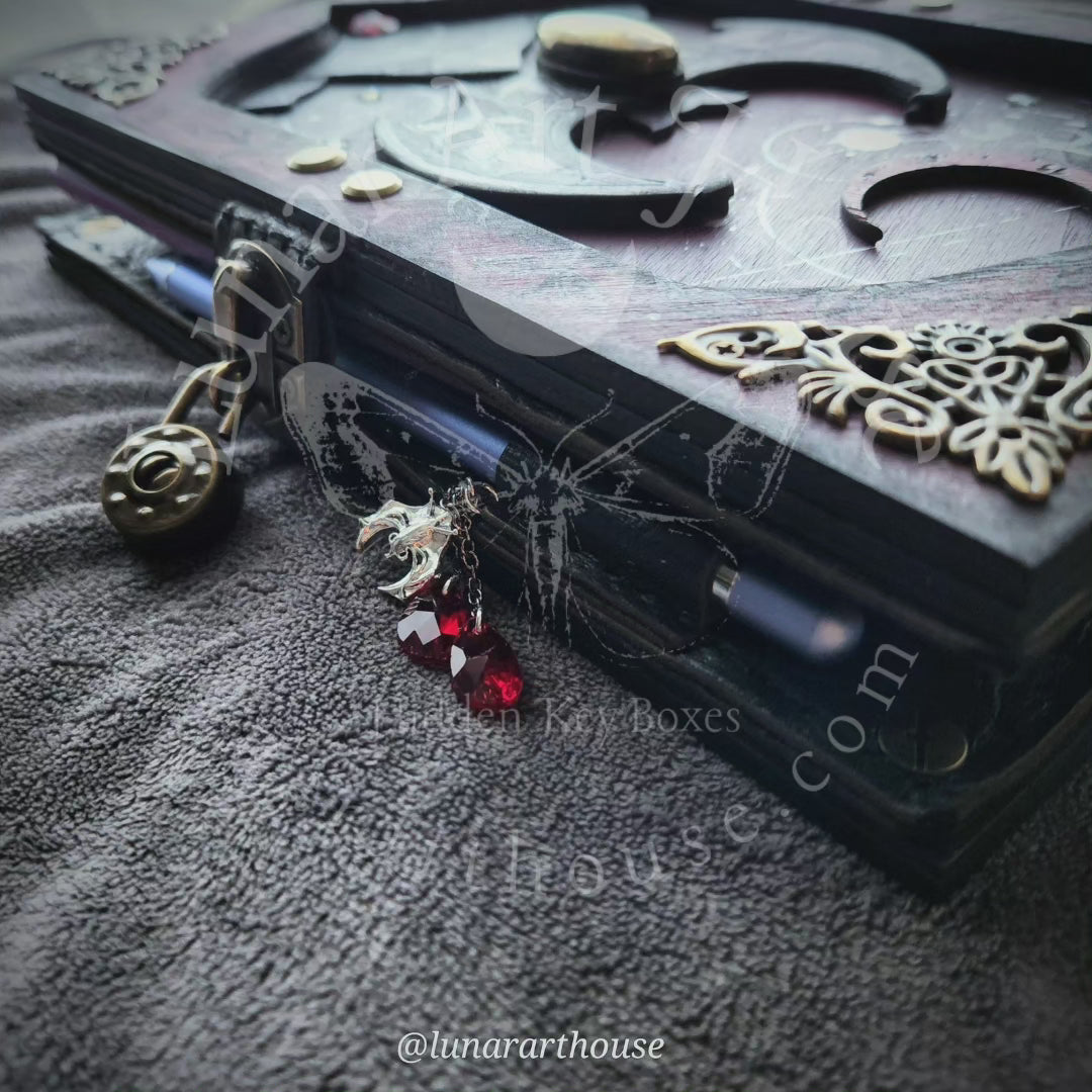 Bat Hidden Key Journal Made to Order
