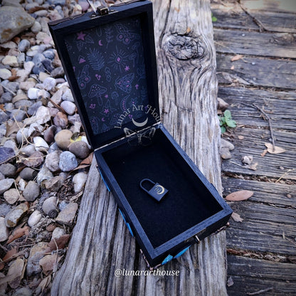 Miniature Key Box Mini Mushroom Hidden Key Box™ – Lunar Art House