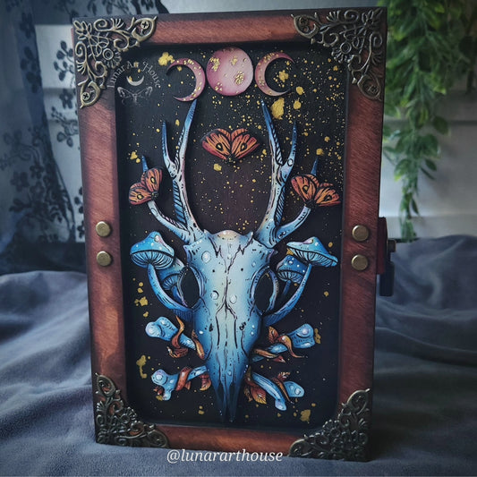 Deer Skull Hidden Key Journal