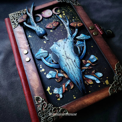 Deer Skull Hidden Key Journal