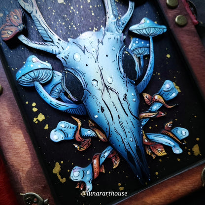 Deer Skull Hidden Key Journal