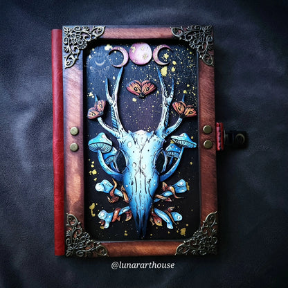 Deer Skull Hidden Key Journal