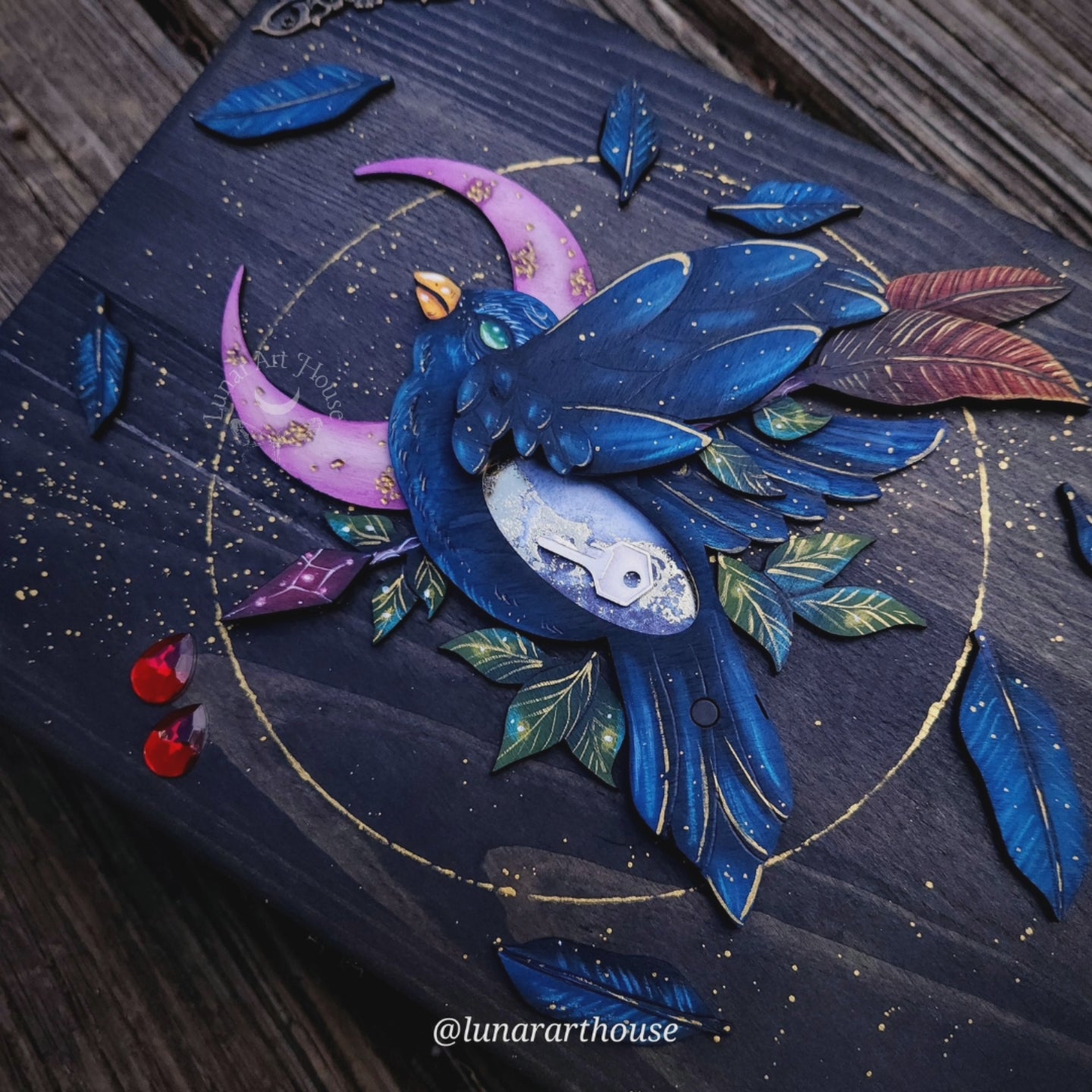Bluebird  Hidden Key Box