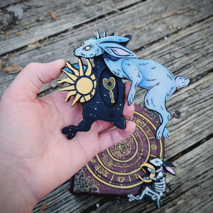 Zodiac Jackalope Hidden Key Box