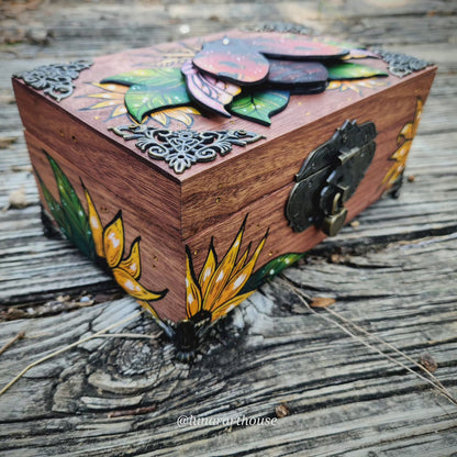 Ladybug Hidden Key Box