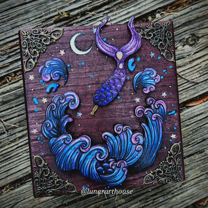 Mermaid Hidden Key Box