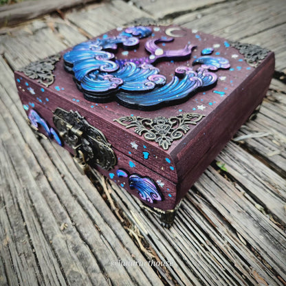 Mermaid Hidden Key Box