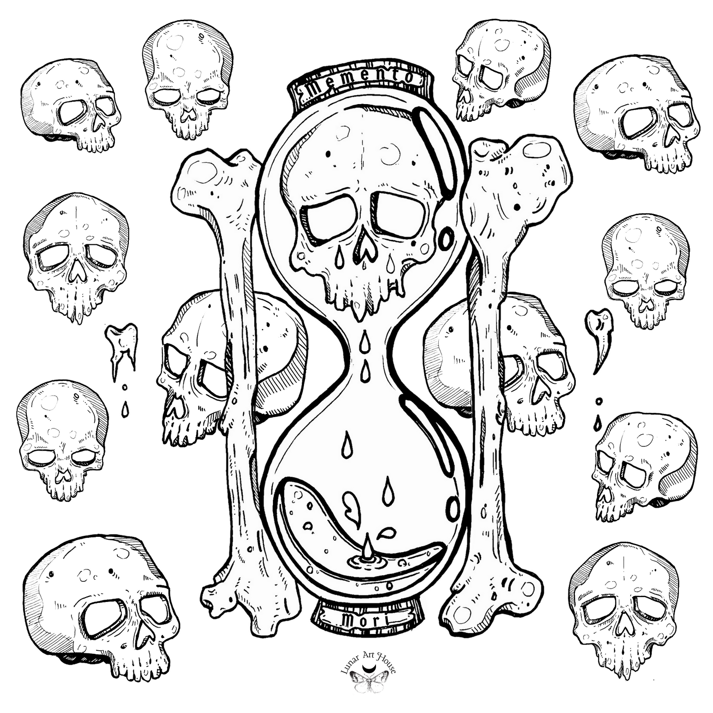Memento Mori Skulls