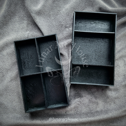 4 Section Rectangle Tray Insert