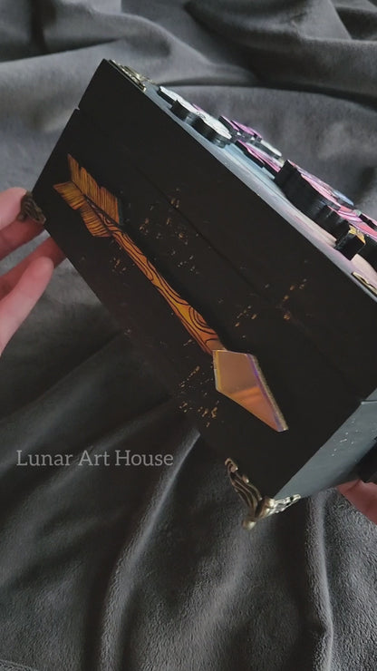 Heart & Bones Hidden Key Box