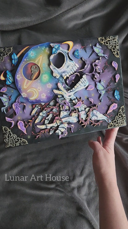 Breathing Skull Hidden Key Box™