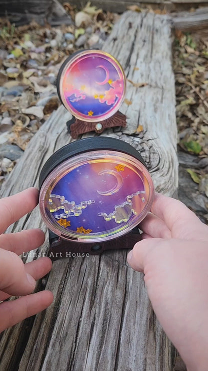 Crystal Ball Shaker Box
