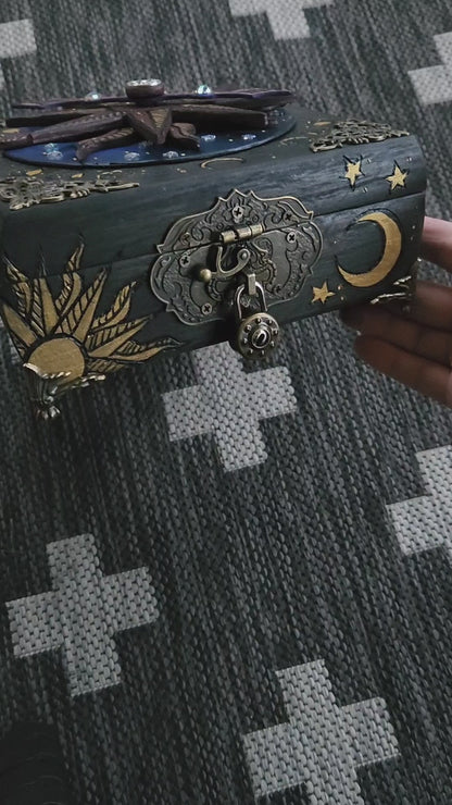 Celestial Compass Hidden Key Box™ Made to Order