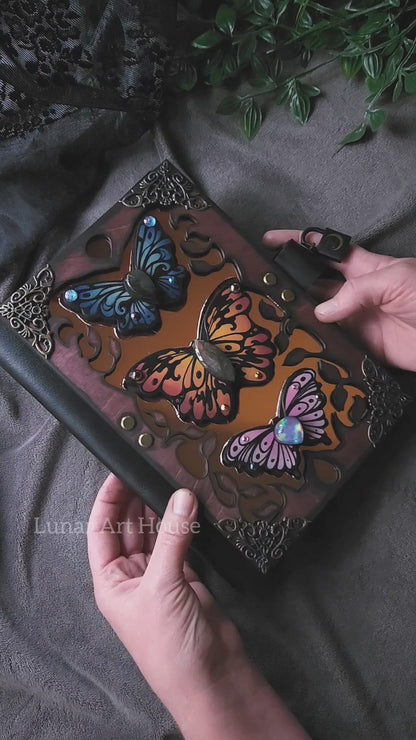 Butterflies Hidden Key Journal