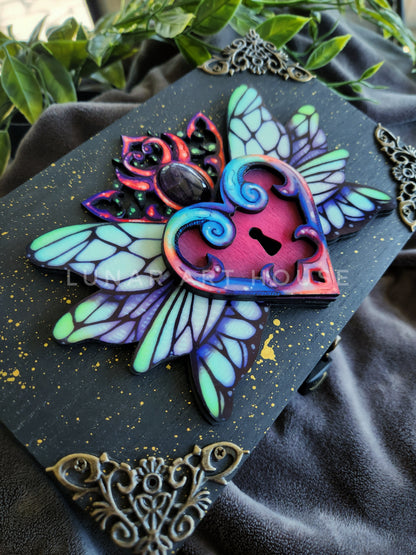 Rainbow Heartlock ✨️ Printed Edition ✨Made to Order