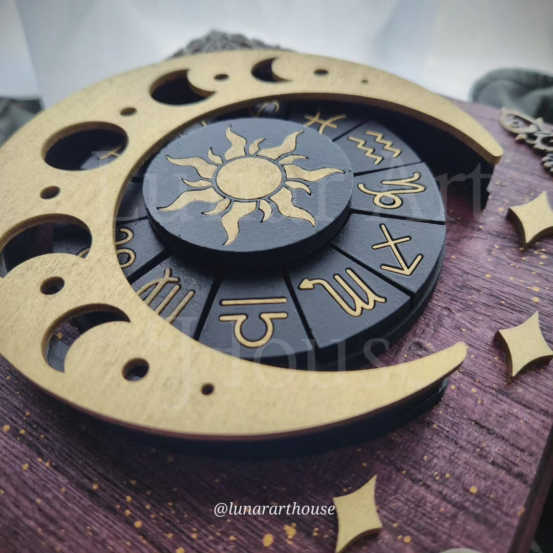 Zodiac Hidden Key Box