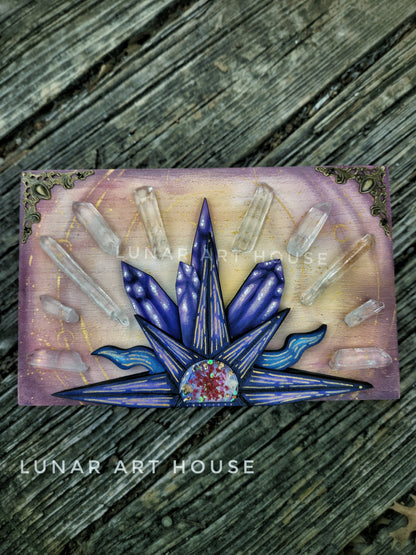 #1 Crystal Sun Hidden Key Box