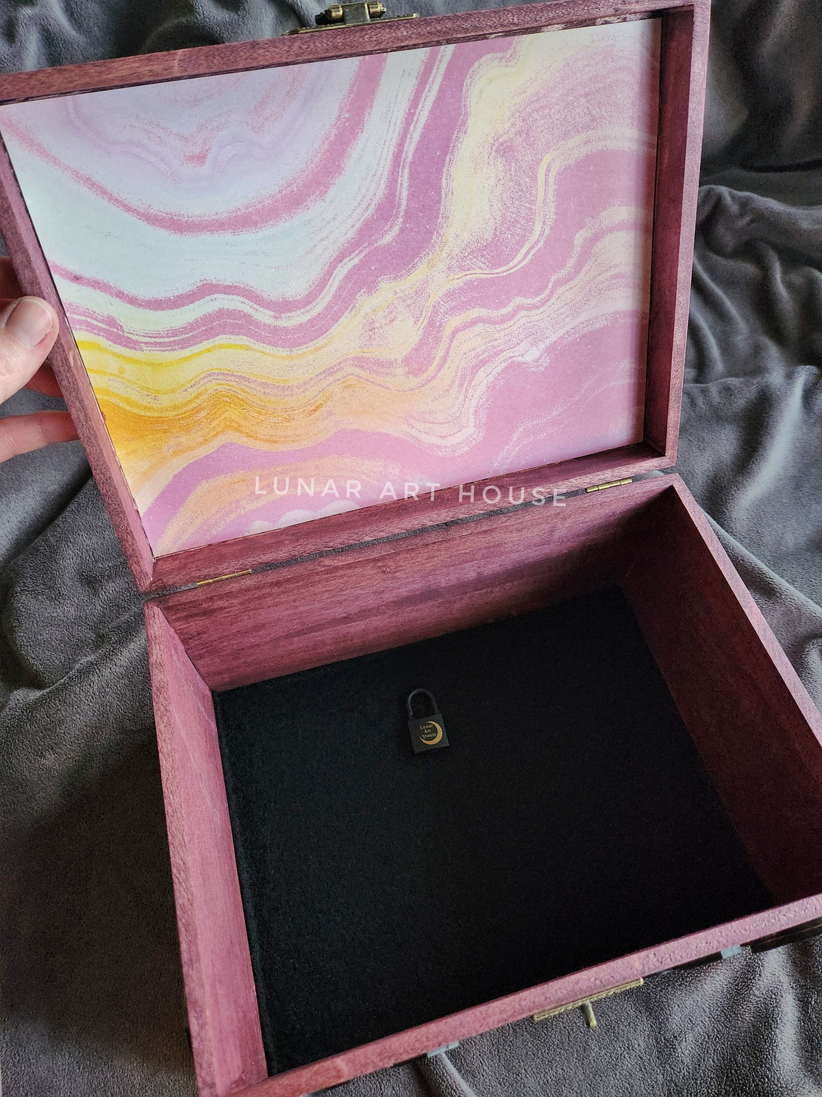 Pink Honeybee Hidden Key Box™