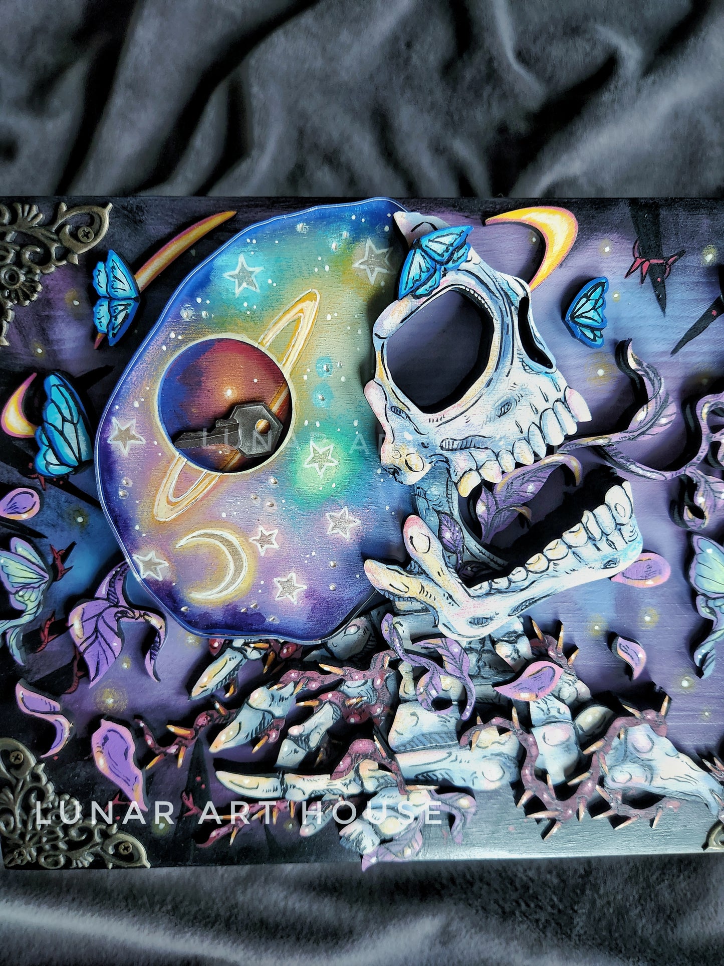 Breathing Skull Hidden Key Box™