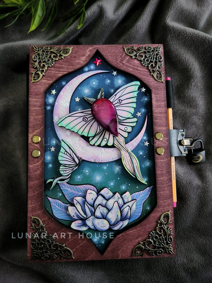 Pink Luna Hidden Key Journal