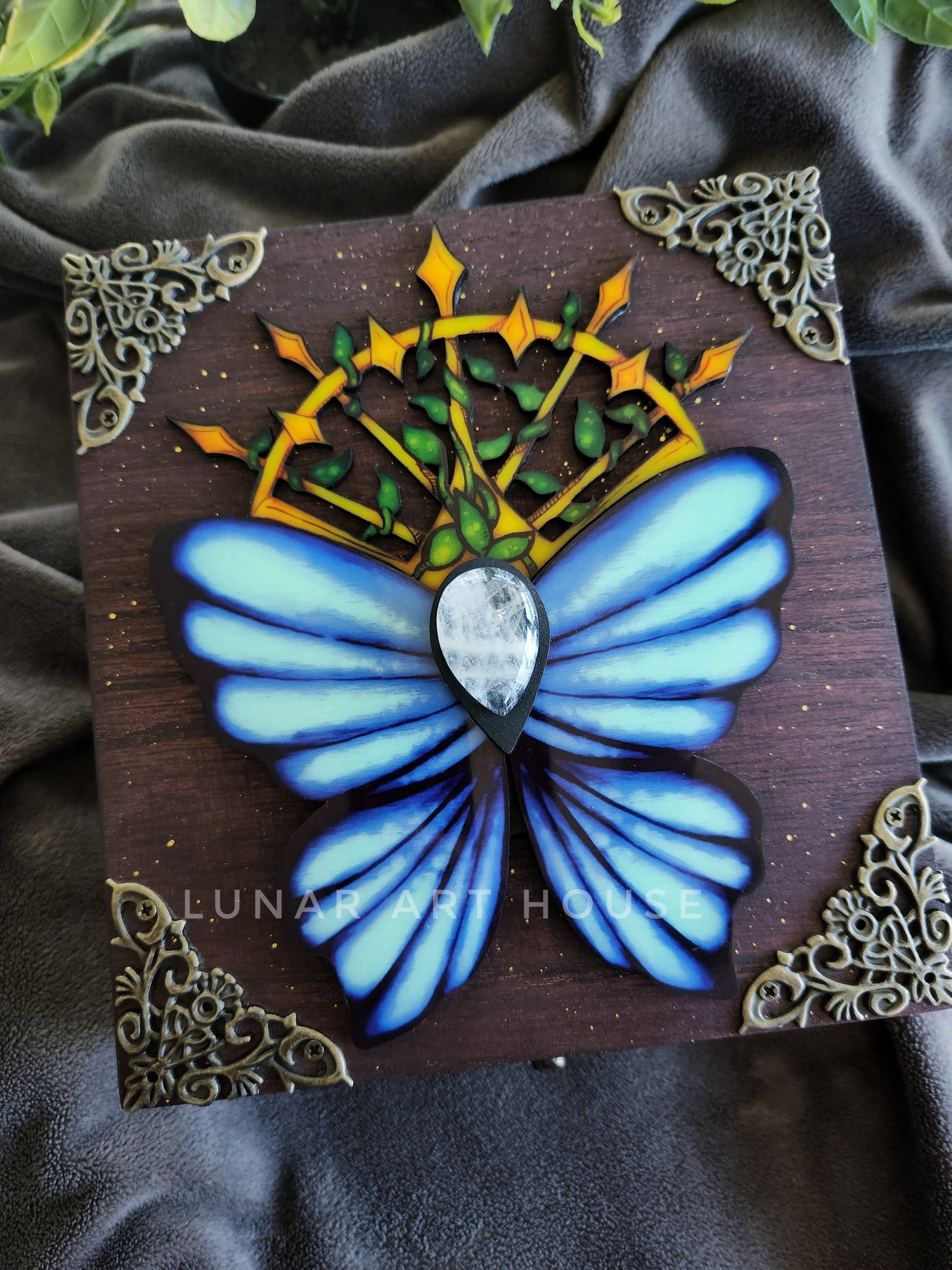 Blue Butterfly ✨️ Printed Edition ✨ Made to Order