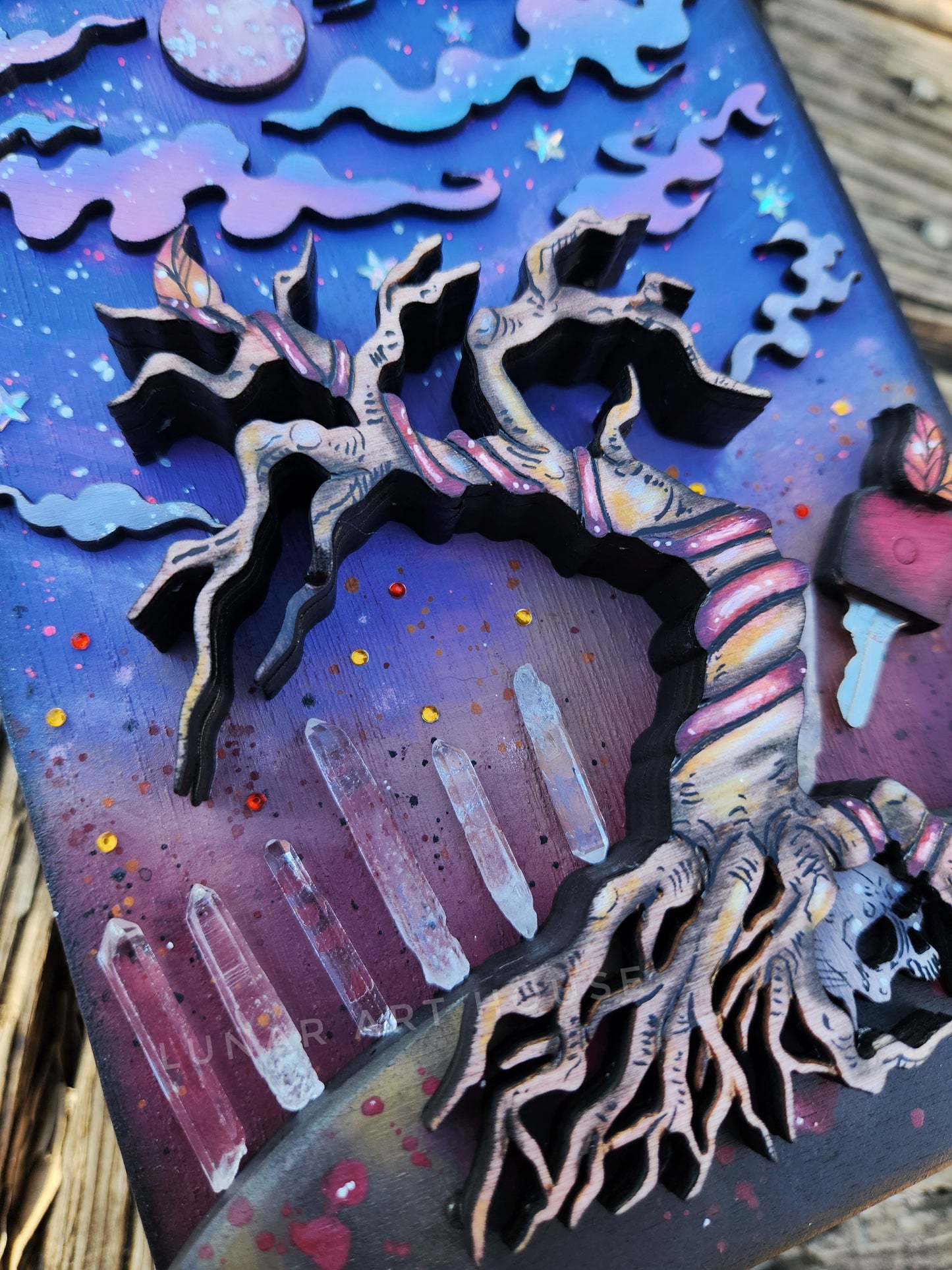 Tree Hidden Key Box