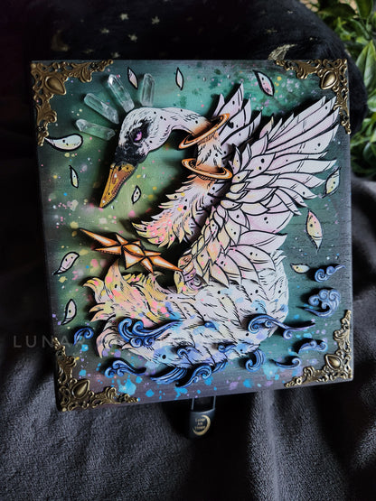 Swan Hidden Key Box