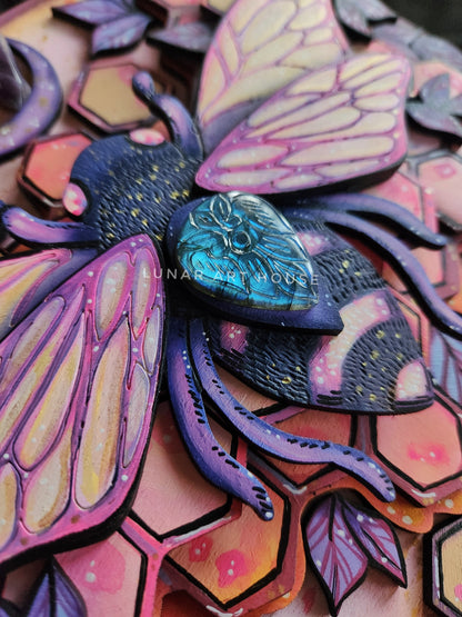 Pink Honeybee Hidden Key Box™