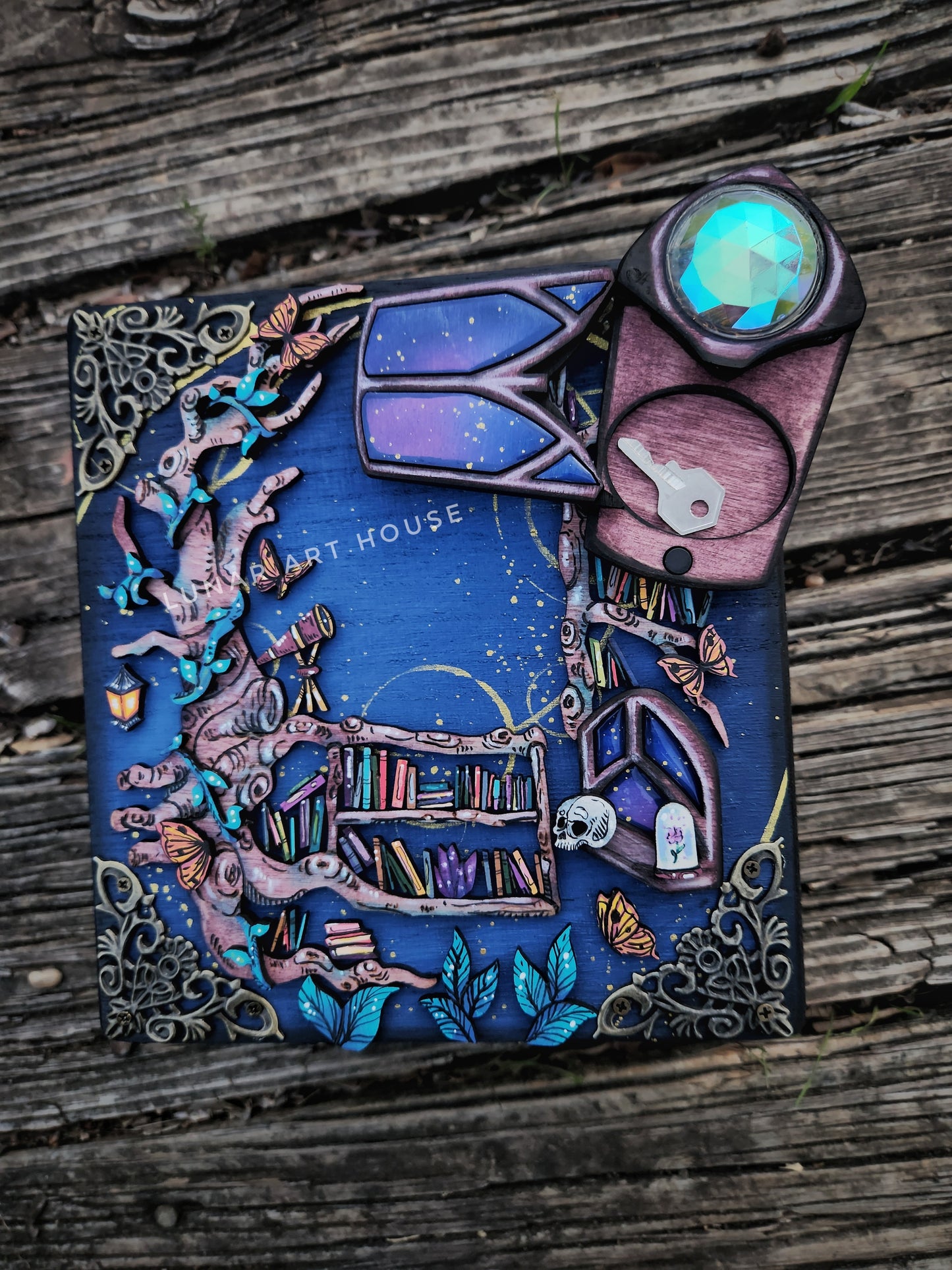 Fairy Library Hidden Key Box™