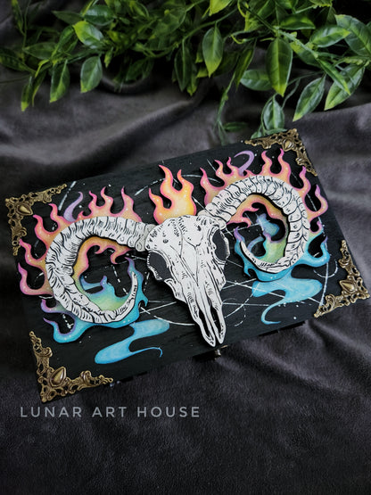 Aries Hidden Key Box