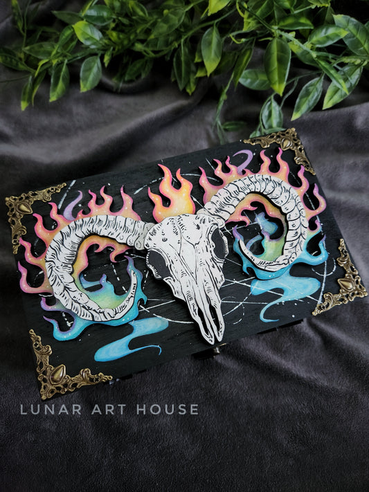 Aries Hidden Key Box