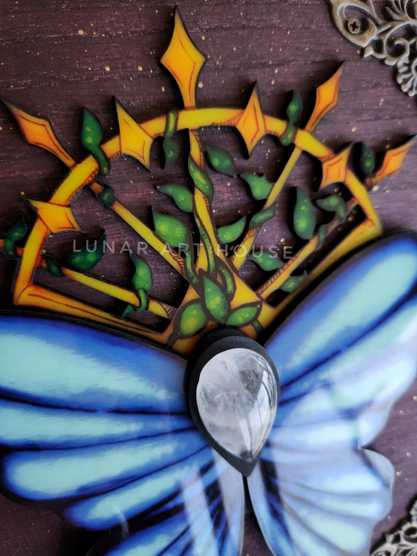 Blue Butterfly ✨️ Printed Edition ✨ Made to Order