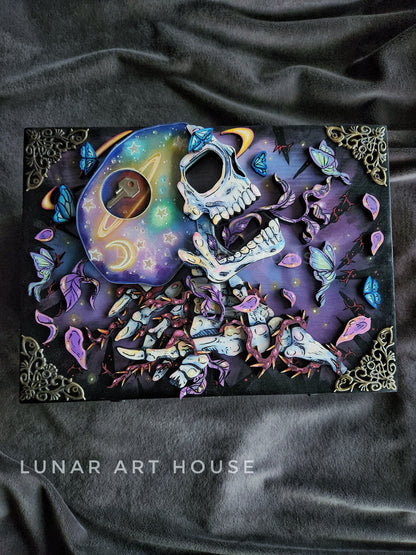 Breathing Skull Hidden Key Box™