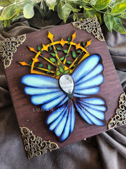 Blue Butterfly ✨️ Printed Edition ✨ Made to Order