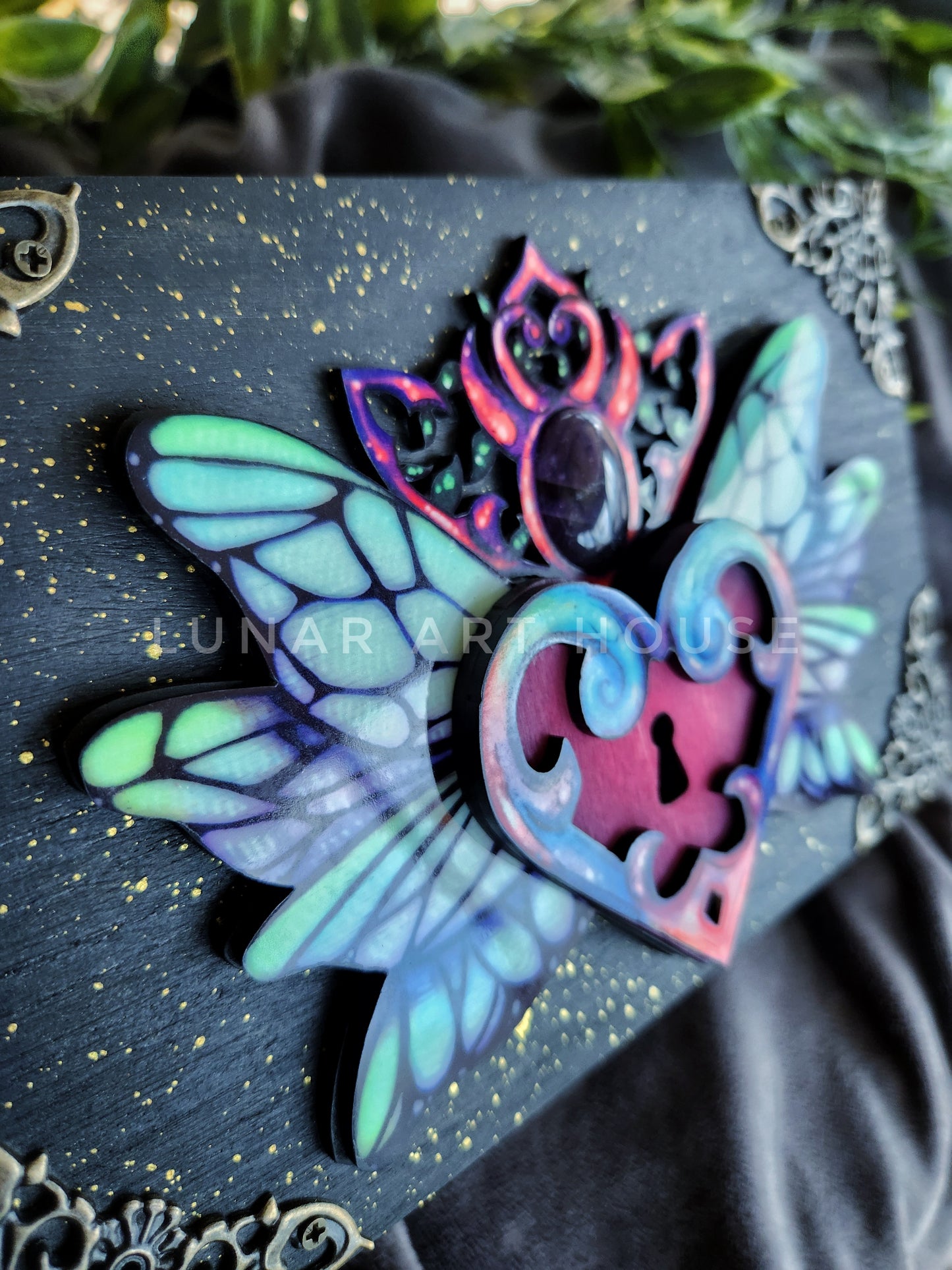 Rainbow Heartlock ✨️ Printed Edition ✨Made to Order