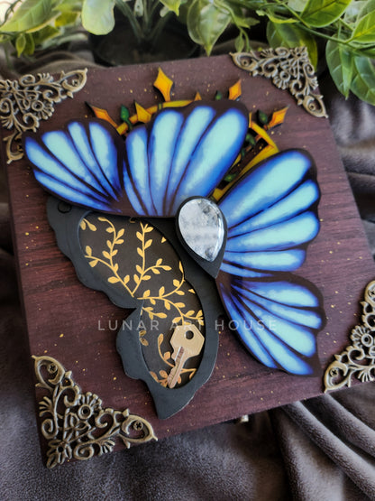 Blue Butterfly ✨️ Printed Edition ✨ Made to Order