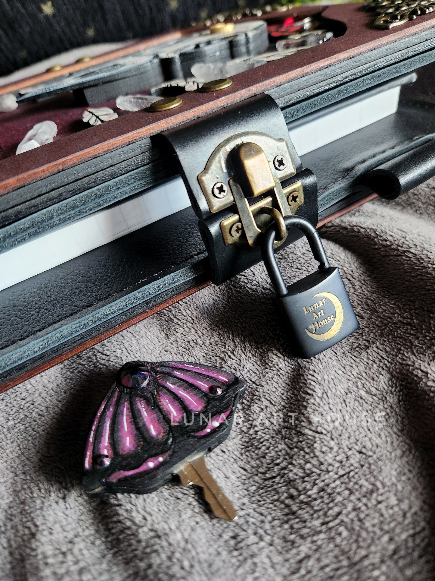 Bird Skull Hidden Key Journal