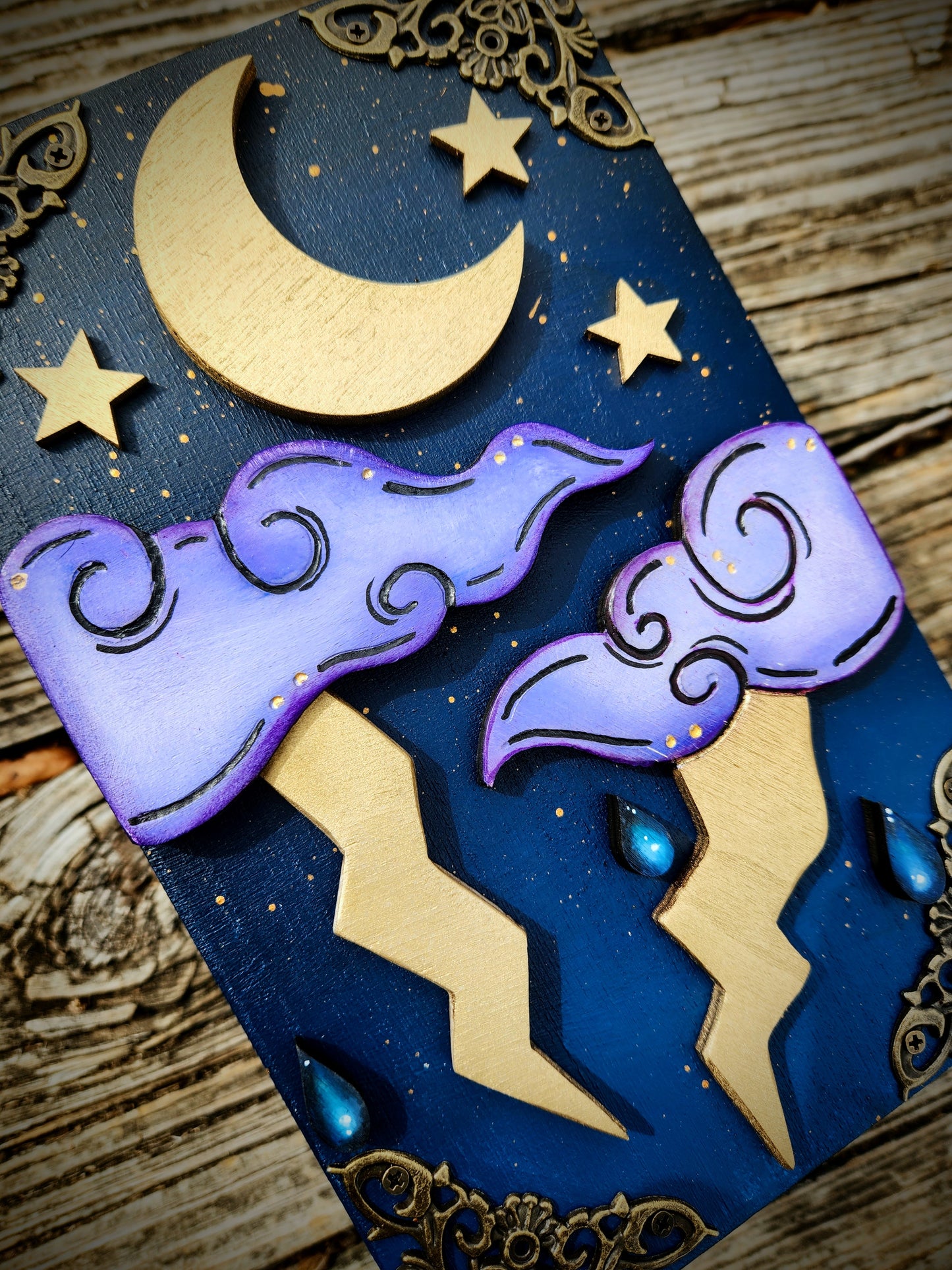 Storm Cloud Hidden Key Box
